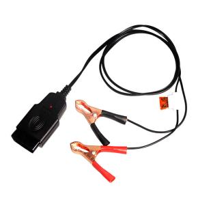   Car 12V OBD2 Memory Saver Cable With Alligator Clips,Automotive OBD Battery Tool Emergency Power Supply Cable