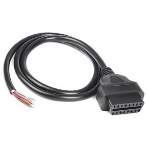 50cm OBD 16pin Female to Pigtail Cable Female J1962 OBD2 Obdii Cable OBD2 Extension Cable