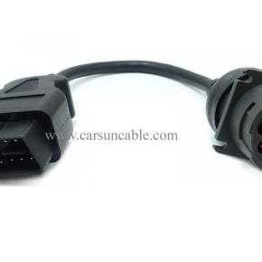 WBLD OBD2 Male to J1939 Female Cable for Both J1939 Type 1 and J1939 Type 2