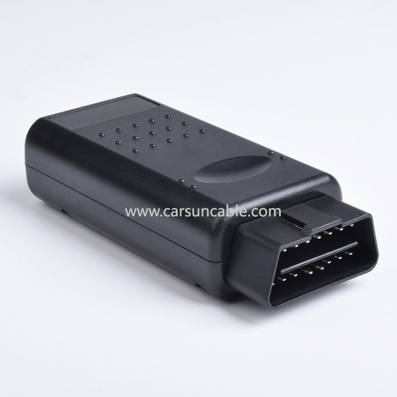 Automotive OBD2 housing obd plug OBDII opcom large housing