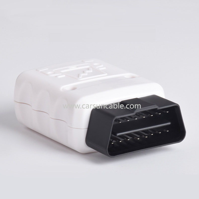 Car OBD interface plug 16pin connector male modification J1962M OBDII Bluetooth 327 Shell