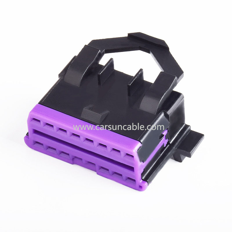 Automotive OBD2 16Pin Female Connector OBD Diagnostic Plug Volkswagen Audi Genuine Female Connector