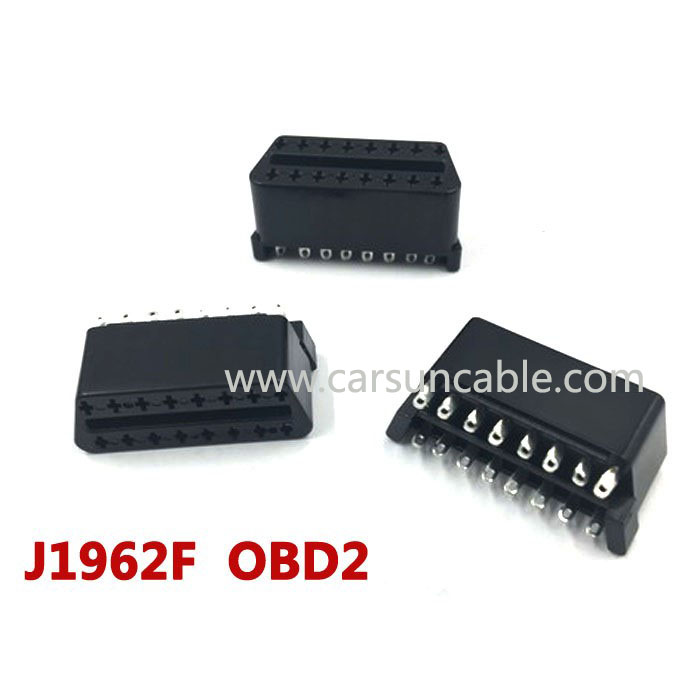 OBD 16PIN Female Connector OBD2 OBD2 Female Plug J1962f