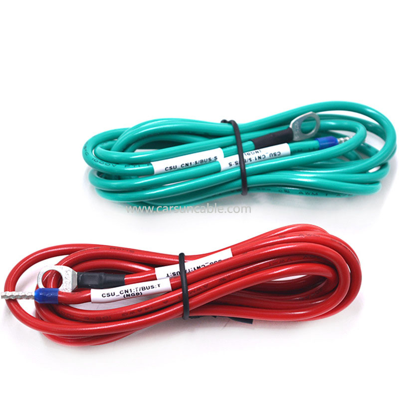 Customised MX3.0 low 8-serial acquisition cable BCU communication interface temperature sampling cable HY2.0mm with latch terminal cable