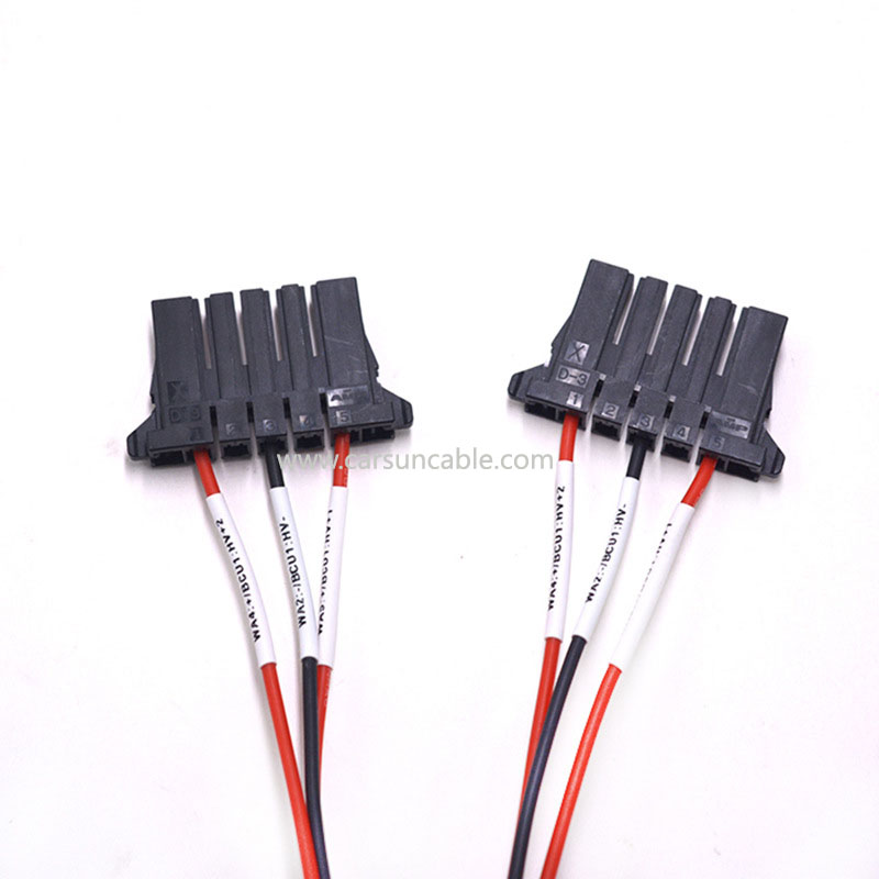 New Energy High Voltage Box Module Plug Wire Harness UL3329#20 Multi Y-Type Cold Pressed Terminal Wire Processing and Customisation