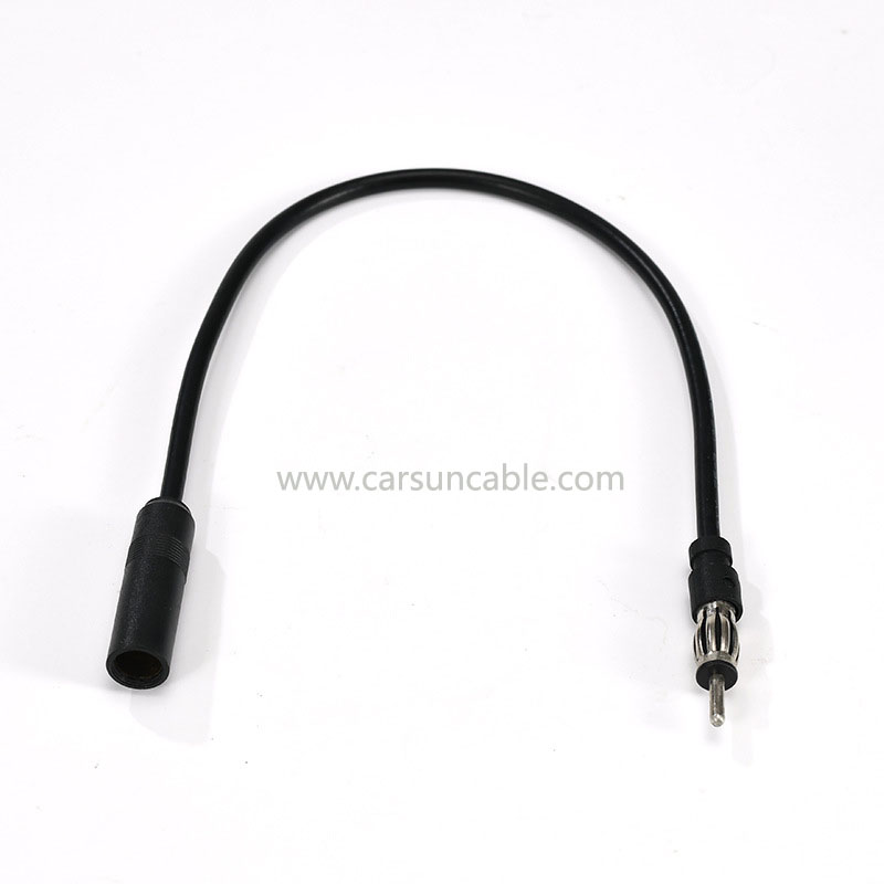 RF Car Radio Antenna Adaptor Cable Mouse Tail Plug RG174 RF Coaxial Tail Fin Connection Cable Processing