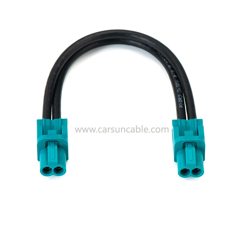 HFM FAKRA 2-in-1 Dual Cavity BYD Auto Tuning Harness RG174 RF Coaxial Low Loss Connection Cable