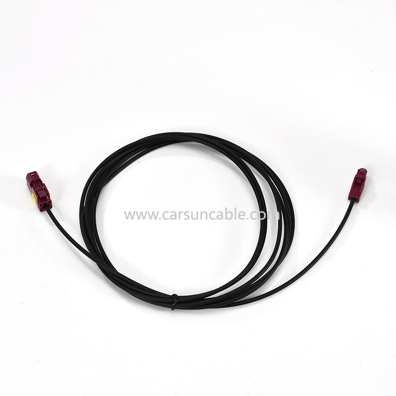 Volkswagen car centre console adapter cable car radio antenna 5G communication adapter harness processing